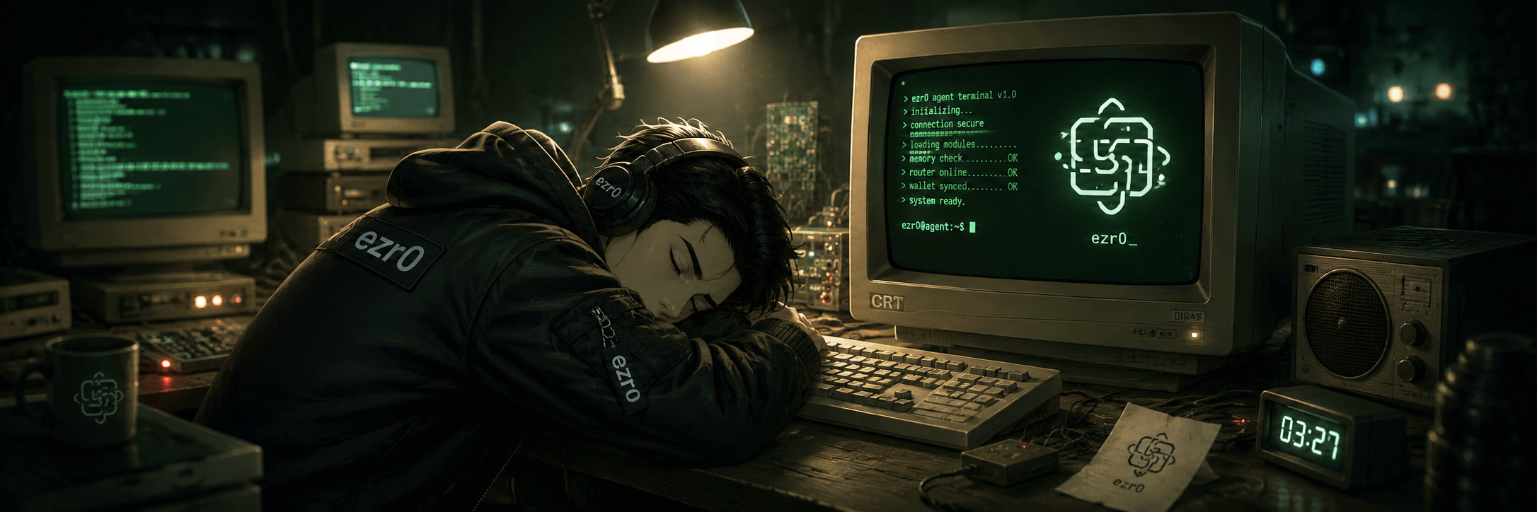 Ezr0 — agent terminal